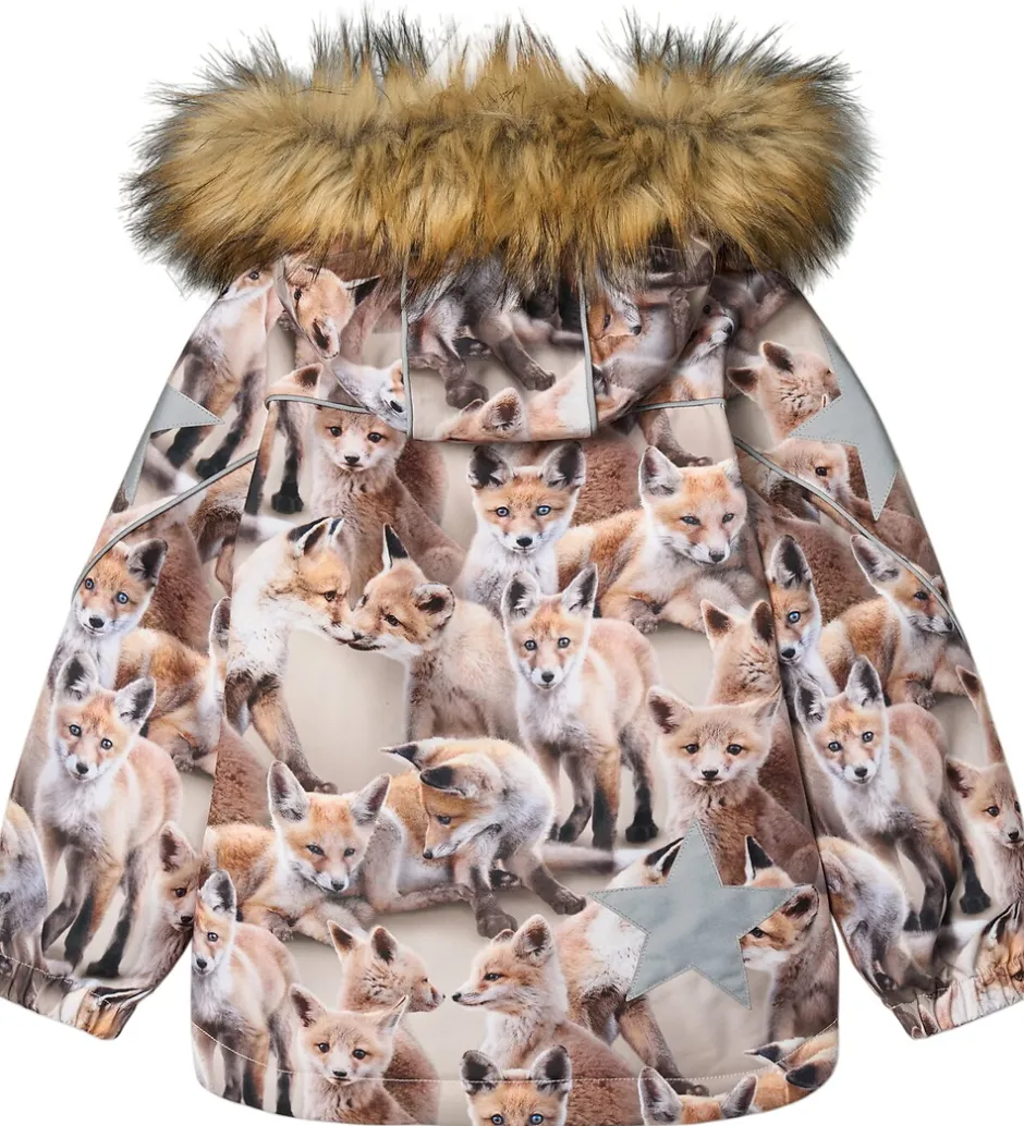 Vinterjakker|Molo Vinterjakke - Hopla Fur - Playing Foxes