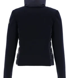 Striktrøjer|Moncler Cardigan - Uld/Dun - Navy
