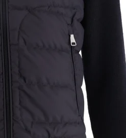 Striktrøjer|Moncler Cardigan - Uld/Dun - Navy