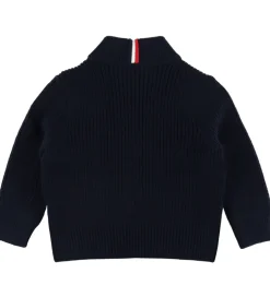 Termotøj|Striktrøjer|Moncler Cardigan - Uld/Dun - Navy