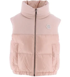 Veste|Dunveste Og Dyneveste|Moncler Dunvest - Suzan - Dusty Rose m. Similisten