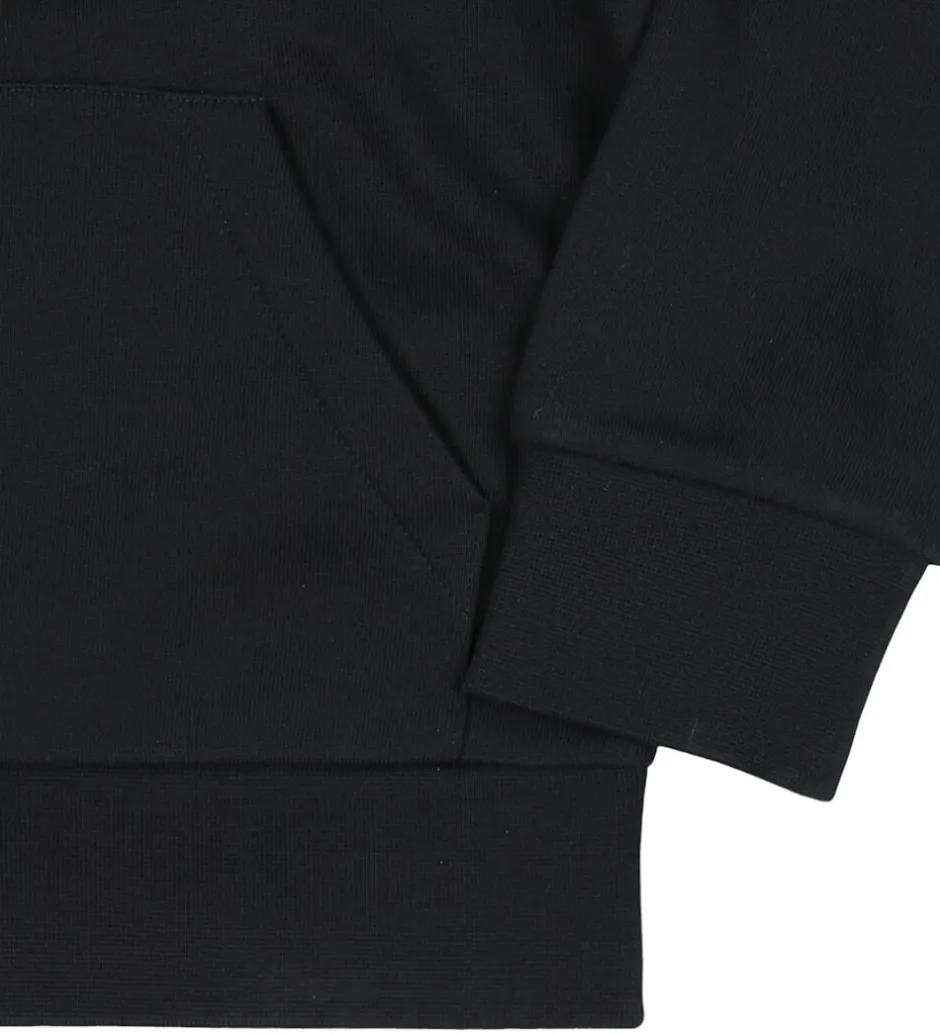 Hættetrøjer|Moncler Hættetrøje - Sort m. Hvid