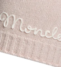 Huer Og Hatte|Moncler Hue - Uld - Pudderrosa