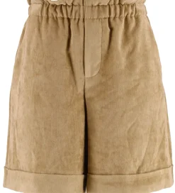 Shorts Og Knickers|Moncler Shorts - Fløjl - Medium Beige