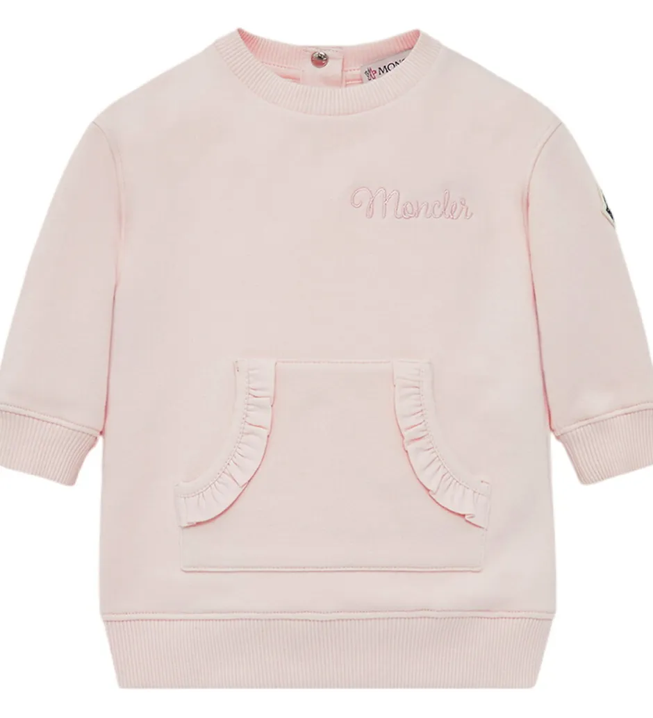 Kjoler|Moncler Sweatkjole - Pudderrosa