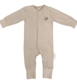 Unisex-Tøj|Nattøj|Moonboon Natdragt m. Babyhjelm - Gaveæske - Earth