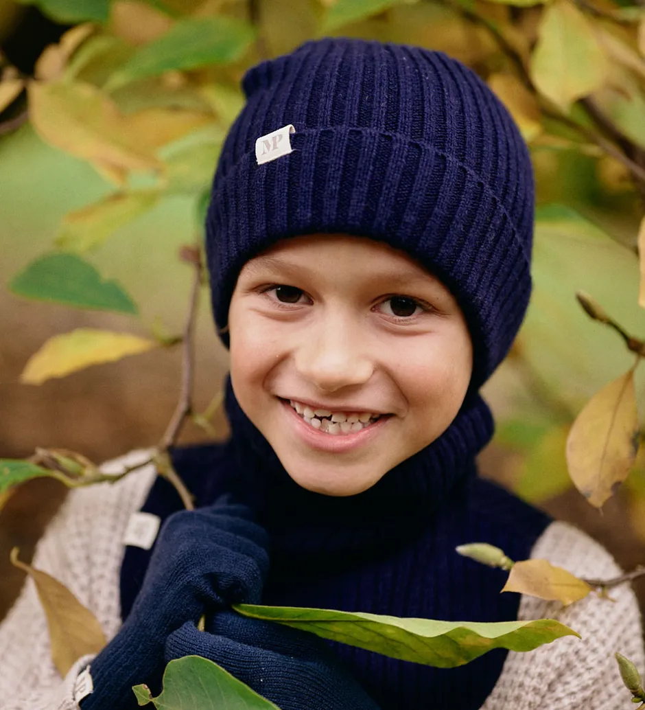 Handsker Og Luffer|MP Handsker - Uld - Uppsala - Peacoat Blue