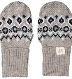 Handsker Og Luffer|MP Luffer - Uld - Torshavn - Lysebrunmeleret m. Mønster