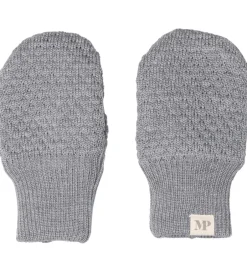 Handsker Og Luffer|MP Luffer - Uld/Bomuld - Oslo - Gråmeleret