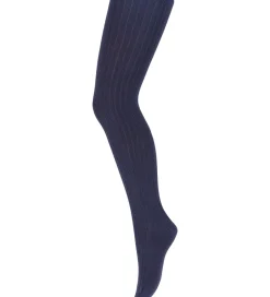 Strømpebukser|MP Strøebukser - Bambus/Uld - Rib - Lenox - Navy