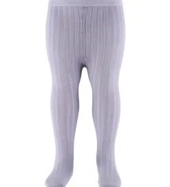 Strømpebukser|MP Strøebukser - Rib - Lavender Sky