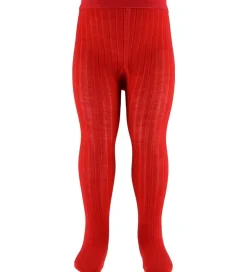 Strømpebukser|MP Strøebukser - Rib - Tomato