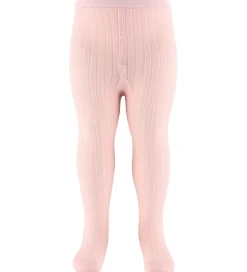 Strømpebukser|Uld|MP Strøebukser - Uld - Rib - Light Pink