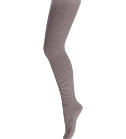 Strømpebukser|MP Strøebukser - Uld - Rib - Marley - Dark Purple Dove