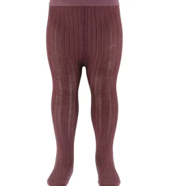 Strømpebukser|MP Strøebukser - Uld - Rib - Grape Skin