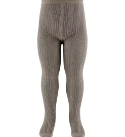 Strømpebukser|MP Strøebukser - Viskose/Bambus - Glitter - Brown Sienna