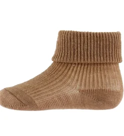 Strømper|Uld|MP Strøer - Rib - Uld/Silke - Gro - Thrush