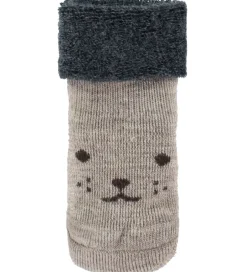 Uld|Strømper|MP Strøer - Uld - Arven - Lysebrunmeleret