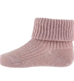 Uld|Strømper|MP Strøer - Uld - Iris - Glitter - Woodrose