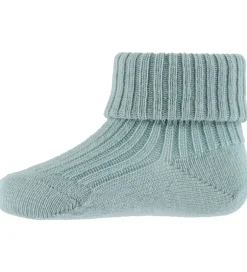 Unisex-Tøj|Strømper|MP Strøer - Uld - Rib - Gray Mist