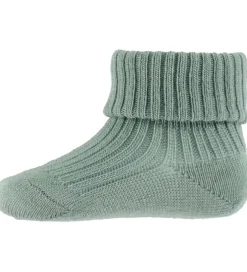 Unisex-Tøj|Strømper|MP Strøer - Uld - Rib - Lily Pad