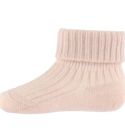 Strømper|Uld|MP Strøer - Uld - Rib - 3-pak - Rose Dust