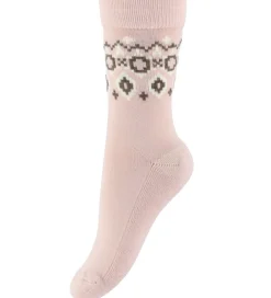 Strømper|Uld|MP Strøer - Uld - Torshavn - Rose Dust