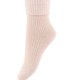 Strømper|MP Strøer - Viskose/Bambus - Rib - 3-pak - Glitter - Maroon