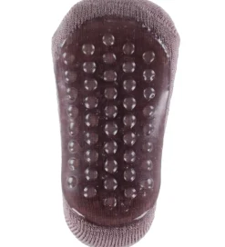 Strømper|Uld|MP Strøer m. Antiskrid - Uld - Dark Purple Dove