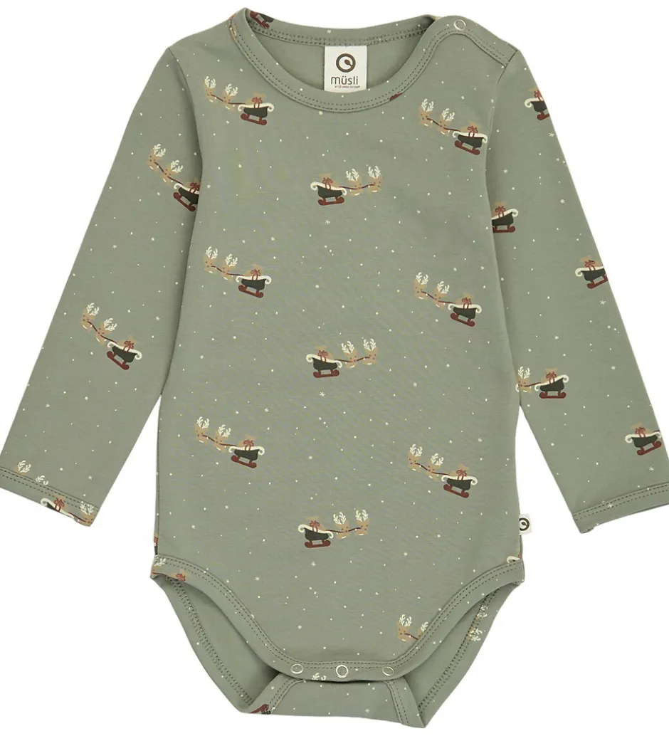 Bodyer|Müsli Body l/æ - Christmas - Shadow/Deep Green/Balsam Cream
