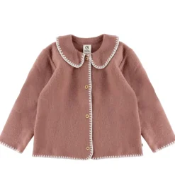 Cardigans|Uld|Müsli Cardigan - Uldfleece - Daydream