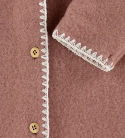 Cardigans|Uld|Müsli Cardigan - Uldfleece - Daydream