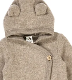 Fleece|Heldragter|Müsli Køredragt - Uld - Balsam Melange