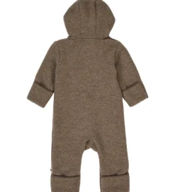 Fleece|Heldragter|Müsli Køredragt - Uld - Walnut Melange