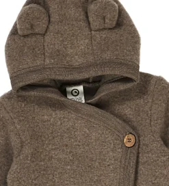 Fleece|Heldragter|Müsli Køredragt - Uld - Walnut Melange