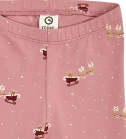 Leggings|Müsli Leggings - Christmas - Nostalgia Rose/Cabernet/Balsam Crea