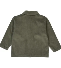 Skjorter|Müsli Skjorte - Fløjl - Deep Green