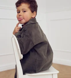 Skjorter|Müsli Skjorte - Fløjl - Deep Green