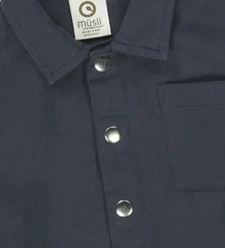 Skjorter|Müsli Skjorte - Twill Baby - Night Blue