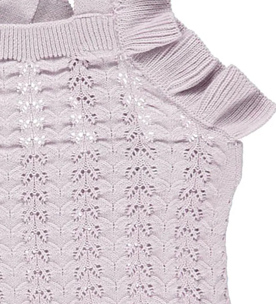 Sommerdragter|Müsli Sommerdragt - Strik - Needle Out - Soft Lilac