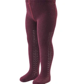 Strømpebukser|Müsli Strømpebukser - Lace - Fig m. Hulmønster