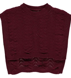 Veste|Müsli Vest - Strik - Fig