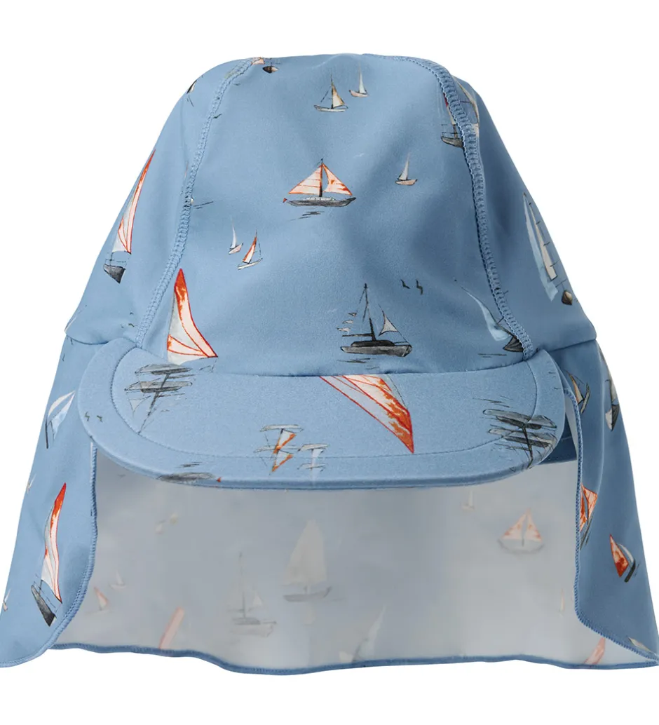 Badetøj|Name It Badehat - NmmZilo - UV50+ - Mountain Spring m. Skibe