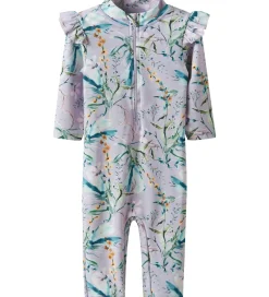 Badetøj|Name It Badeheldragt - NmfZila - UV40+ - Orchid Bloom