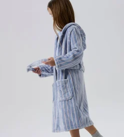 Badekåber|Name It Badekåbe - Velour - NkfRose - Kentucky Blue