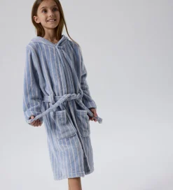 Badekåber|Name It Badekåbe - Velour - NkfRose - Kentucky Blue