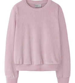 Bluser|Juletøj|Name It Bluse - Fløjlsvelour - NkfVeloa - Keepsake Lilac