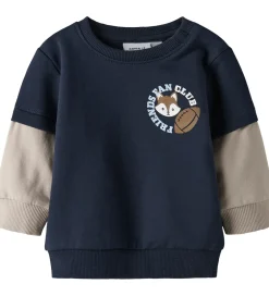 Drengetøj|Bluser|Name It Bluse - NbmSumo - Navy Blazer