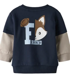 Drengetøj|Bluser|Name It Bluse - NbmSumo - Navy Blazer