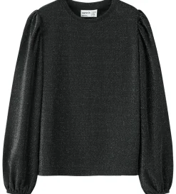 Bluser|Name It Bluse - NkfRoisin - Sort m. Glimmer